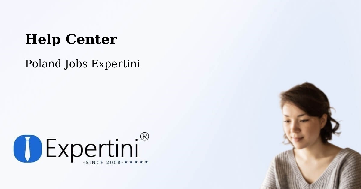 Help Center – Sośno - Poland Jobs Expertini